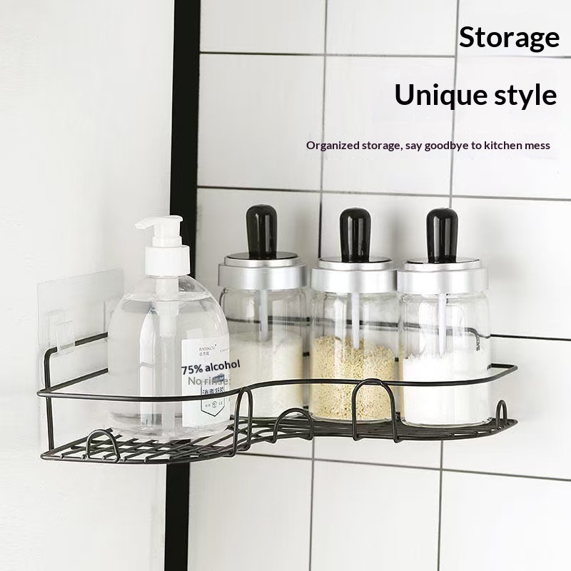 免打孔浴室厨房三角篮