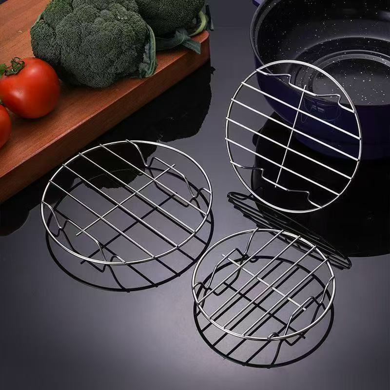 蒸架304不锈钢加厚家用多功能水蒸万能架子蒸笼蒸蛋蒸屉篦子