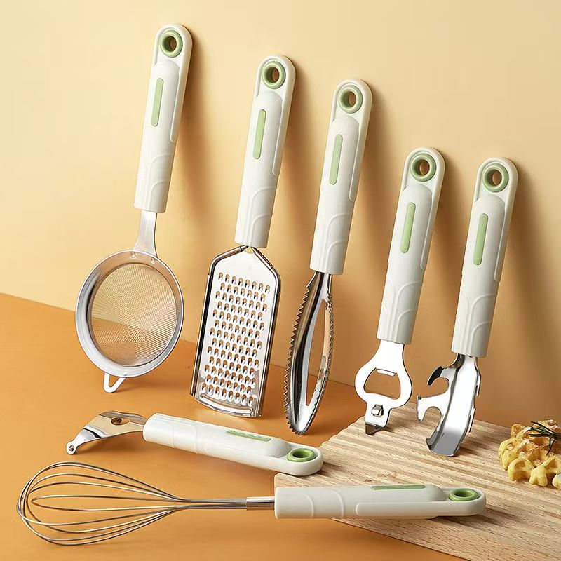 不锈钢厨房小工具套装多功能家用提盘器