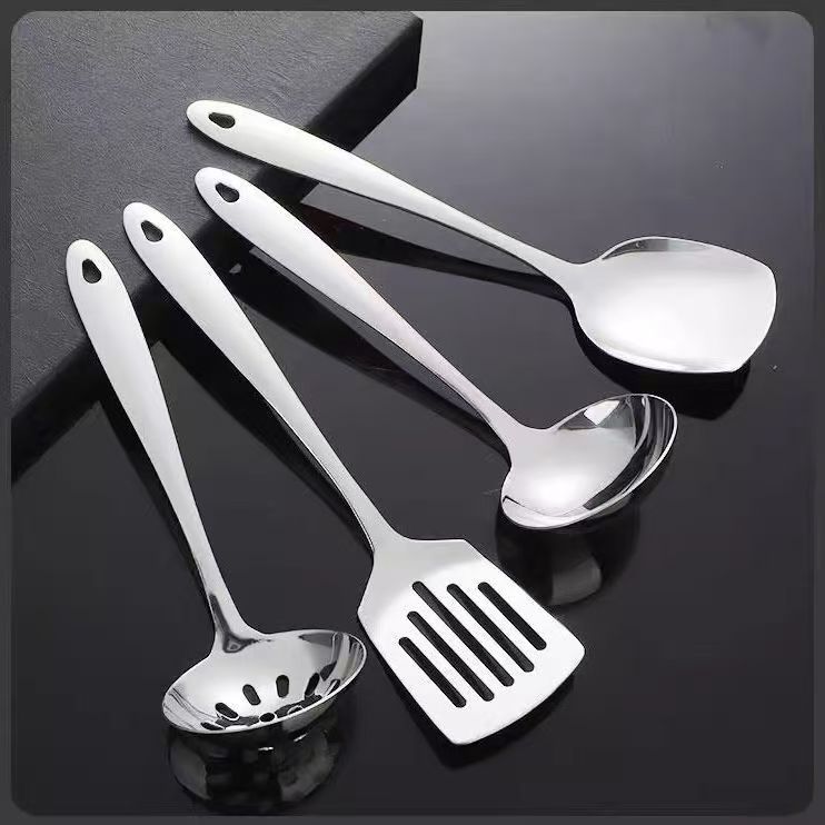 不锈钢漏勺子锅铲厨具套装家用厨房用品小百货饭勺炒菜铲子