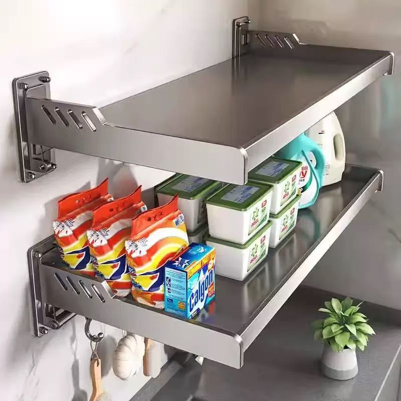 洗衣机置物架家用加宽洗衣液收纳架室外洗衣池墙上阳台置物架