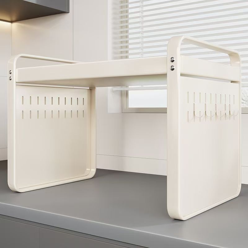 厨房微波炉置物架台面多功能电饭锅烤箱一体空气炸锅电器收纳架子