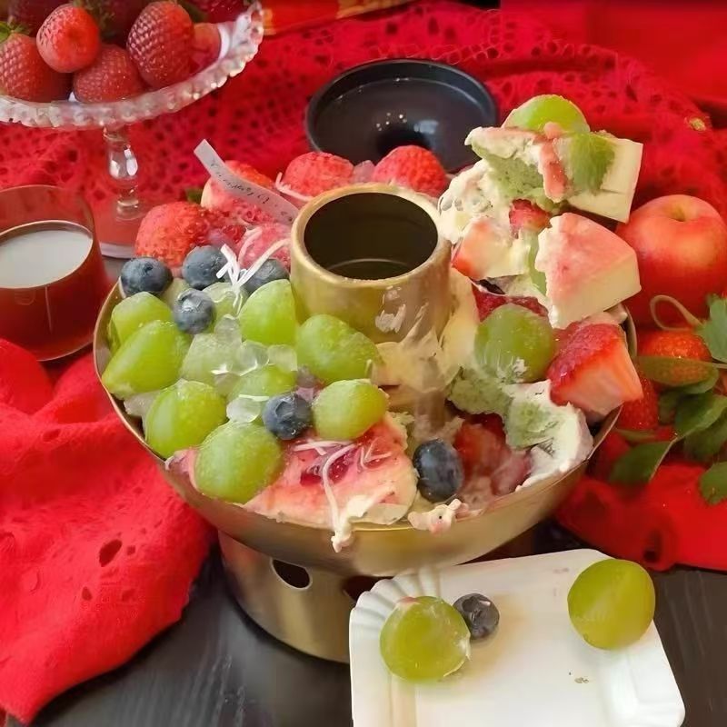 小火锅不锈钢固体酒精炉牛腩火锅干锅泰式火锅网红干冰火锅