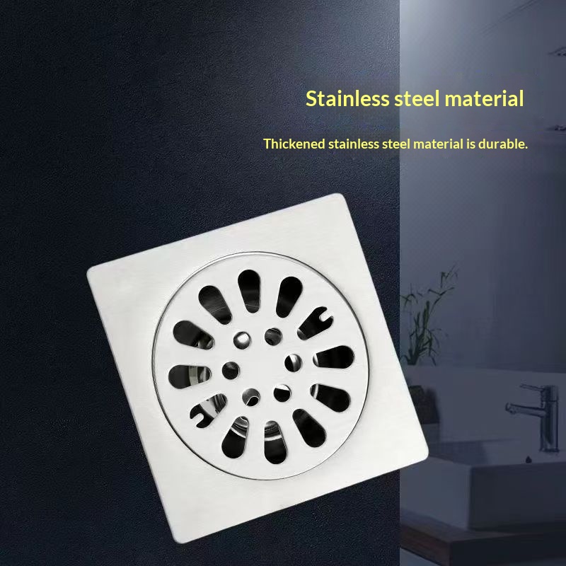 地漏批发不锈钢地漏出租房卫生间阳台洗衣机