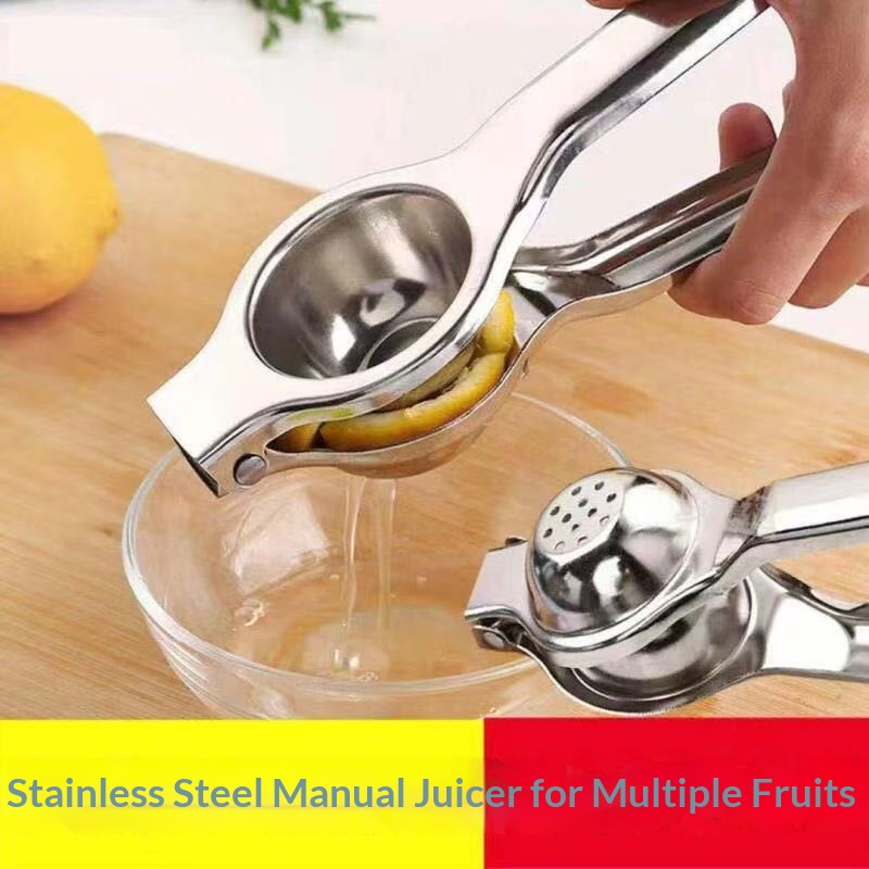 柠檬夹榨汁器水果榨汁机手工长柄按压式压汁器厨房家用橙汁挤压机
