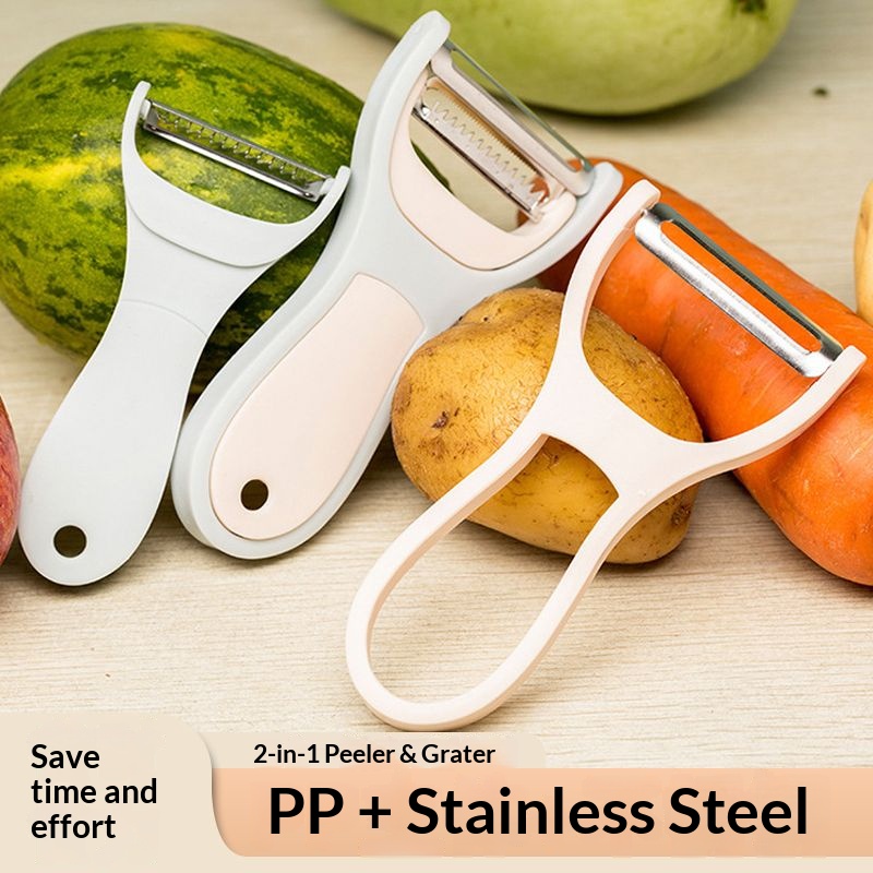 削皮刀刮皮器二合一刨丝器厨房多功能水果蔬菜瓜刨切土豆丝神器