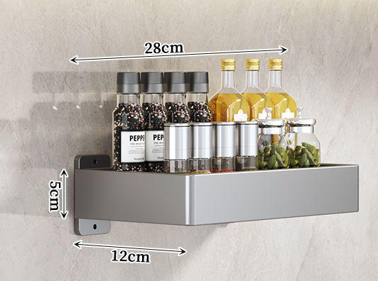 加宽加厚厨房油壶油瓶罐调料盒壁挂置物架密封盐罐调味收纳