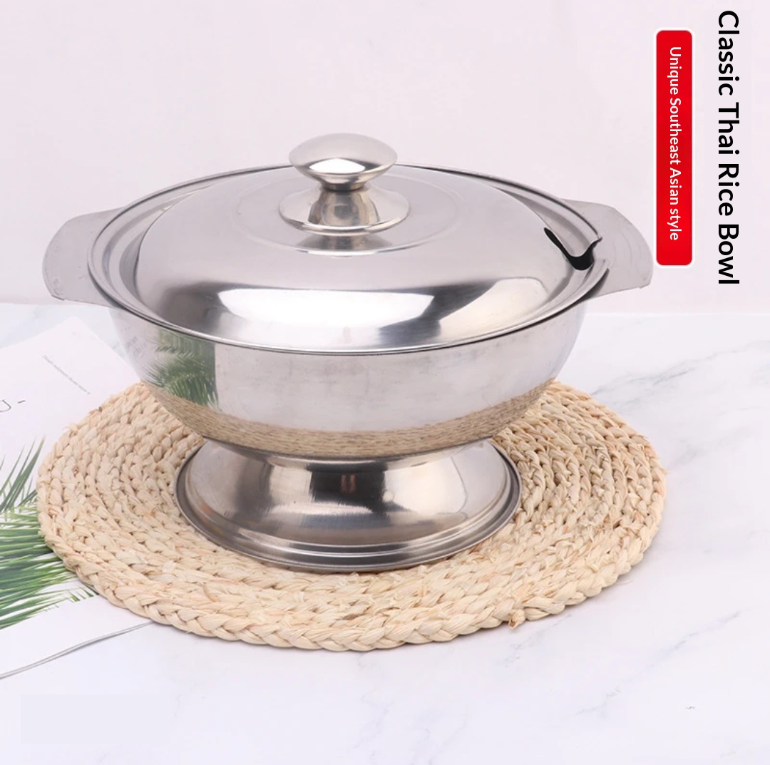 不锈钢饭锅泰式饭锅盛饭锅