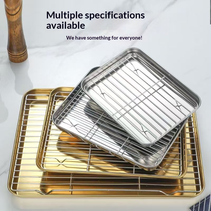 201不锈钢保鲜盒冰箱收纳盒食物速冻冷藏盒便当日式餐盒带可视盖