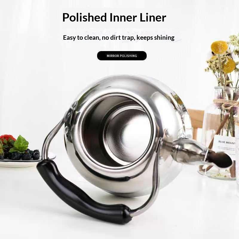 特厚不锈钢烧水壶煤气电磁炉专用家用加厚大容量鸣音水壶茶壶