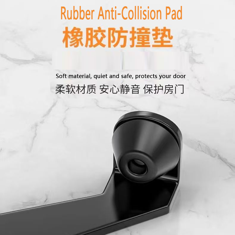门挡顶门防盗不锈钢防撞橡胶缓冲静音卫生间木可调门阻内开门限位