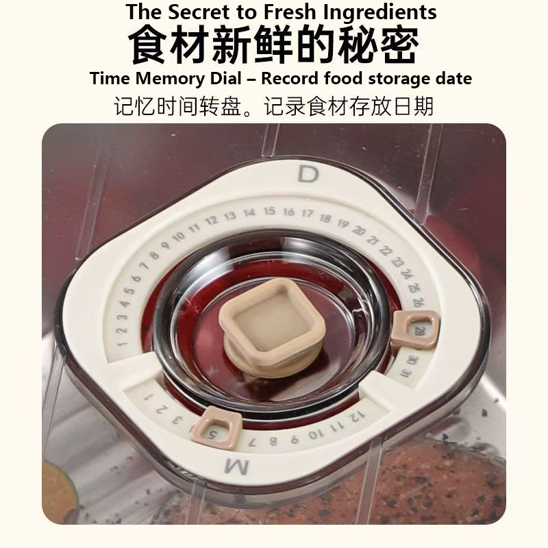 不锈钢烧麦包子馒头冷冻收纳盒大容量冰箱专用密封保鲜盒