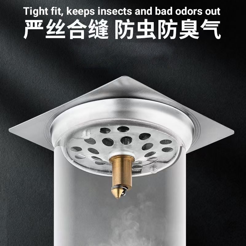 卫生间防臭地漏芯盖封口盖下水管道防返臭神器老旧式地漏改造