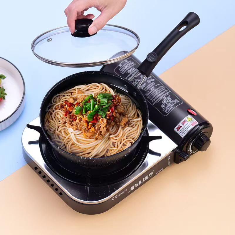 麦饭石不粘锅煎蛋饺荷包蛋煎牛排煎烙饼小平底锅电磁炉燃气炉通用